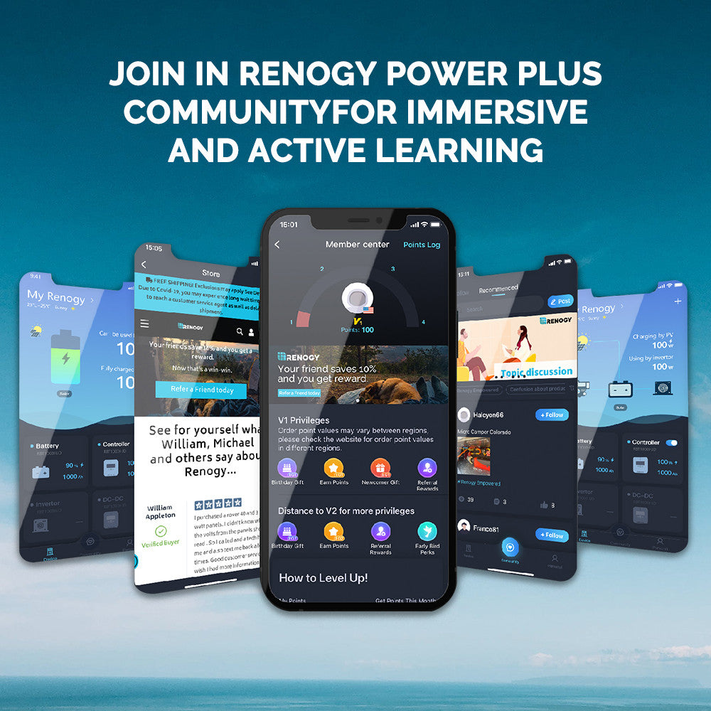 Renogy RCM-BT2-G2-US Bluetooth Interface Module