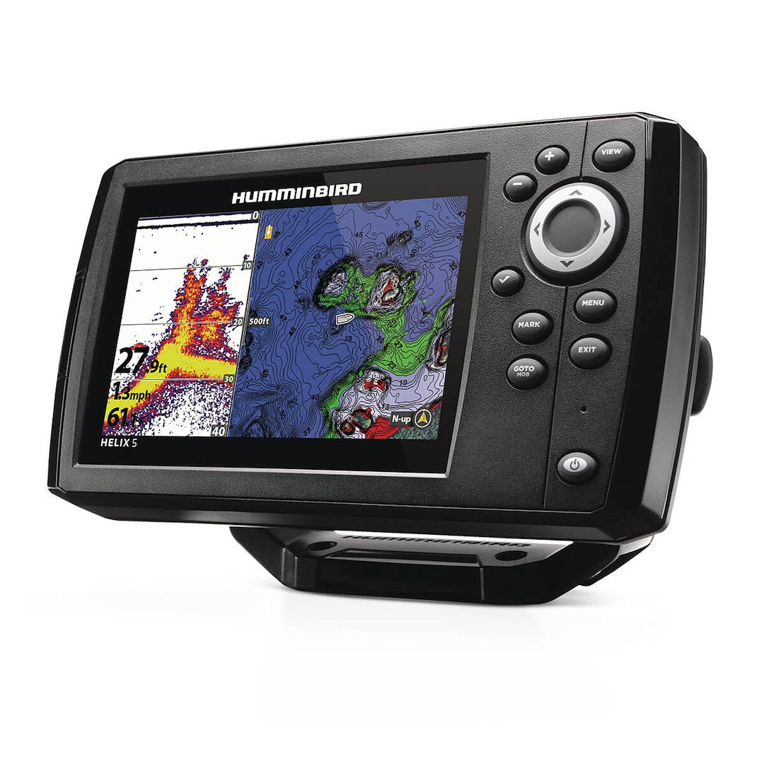 Humminbird Single Micro SD Slot Fish Finder 411680-1 - Helix Chirp Gps G3 Portable