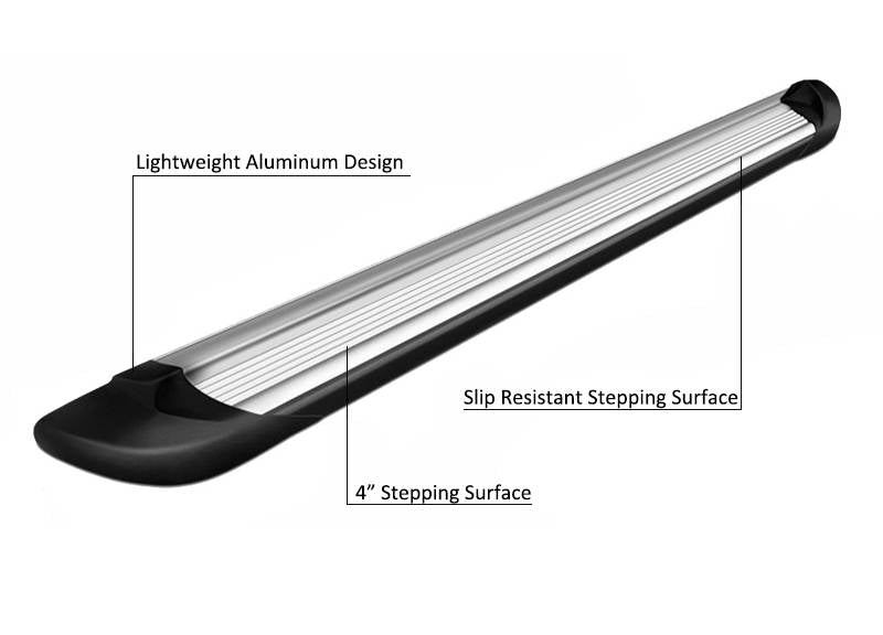 Black Horse Rust And Corrosion Resistant Running Board TR-F478S - Transporter Boards 2009