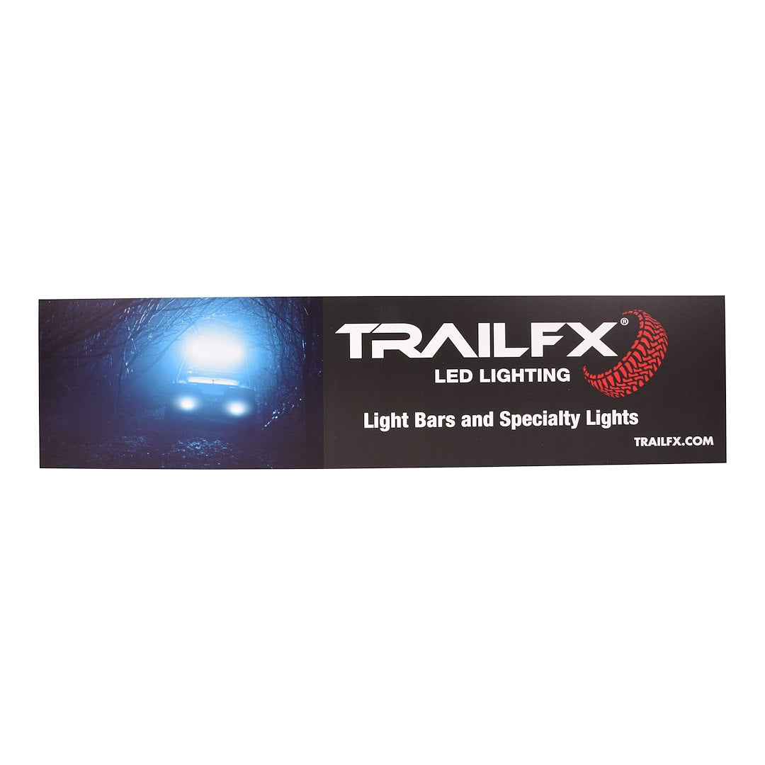 Trailfx Ledheader Full Color 46 Inch X 12 Inch Header Card - Tfx Led Lighting 3FT Pog