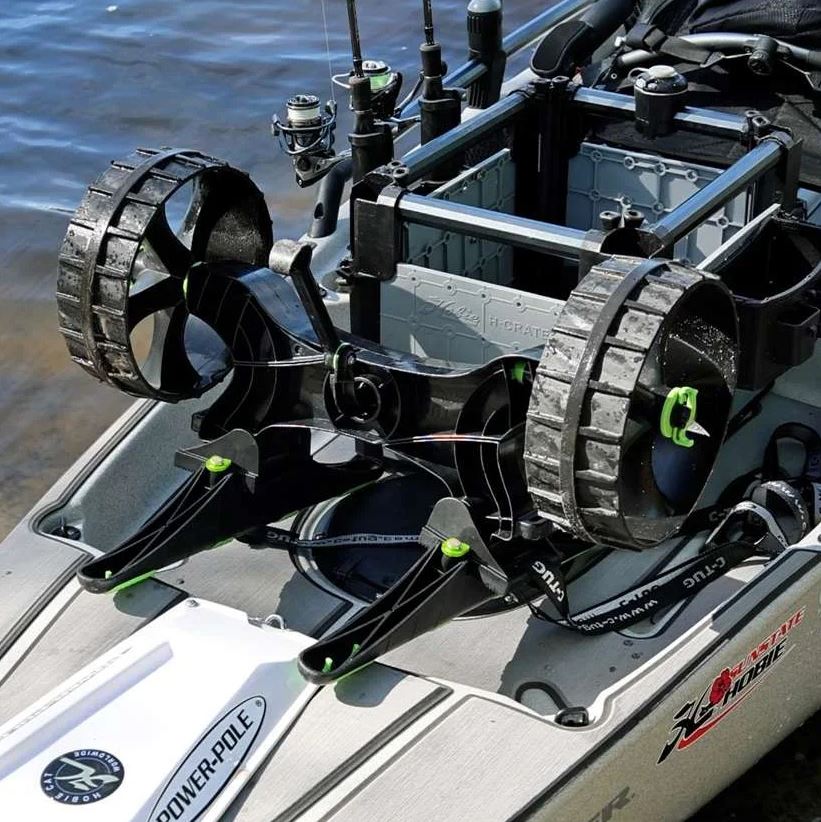 Railblaza Width Adjustable Hull Rails Kayak/ Canoe Carrying Cart Hull Rail 50-0012-71 - C-TUG Conversion Kit