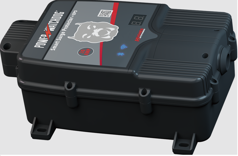 Hughes Auto Limited Lifetime Warranty Surge Protector PWD30Epohw - 30 Amp Spike Power Watchdog Epo Wif