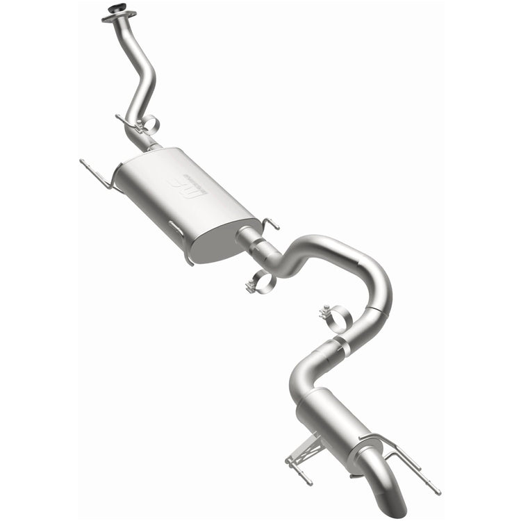 Magnaflow Limited Lifetime Warranty Exhaust System Kit 19657 - Overland Series Stainless CAT-Back