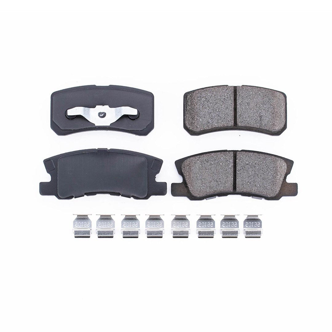 Powerstop Ensure Noise-Free Braking Brake Pad 17-868 - Z17 Evo Ceramic HDW
