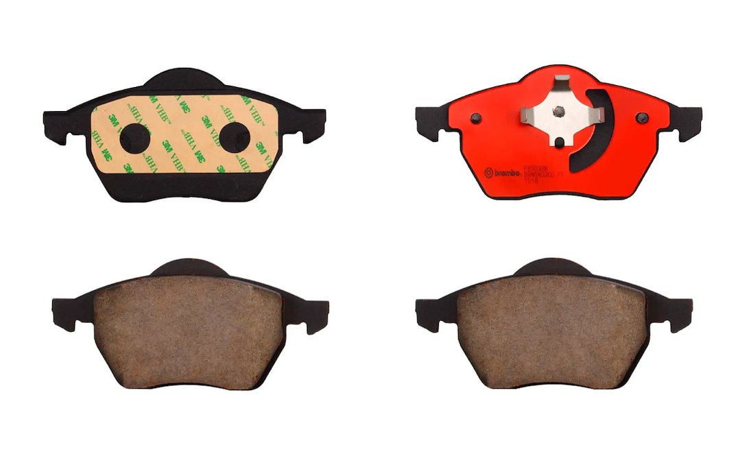Brembo Premium Low-Met OE Equivalent Pad Brake Pad P85036N - Disc Set