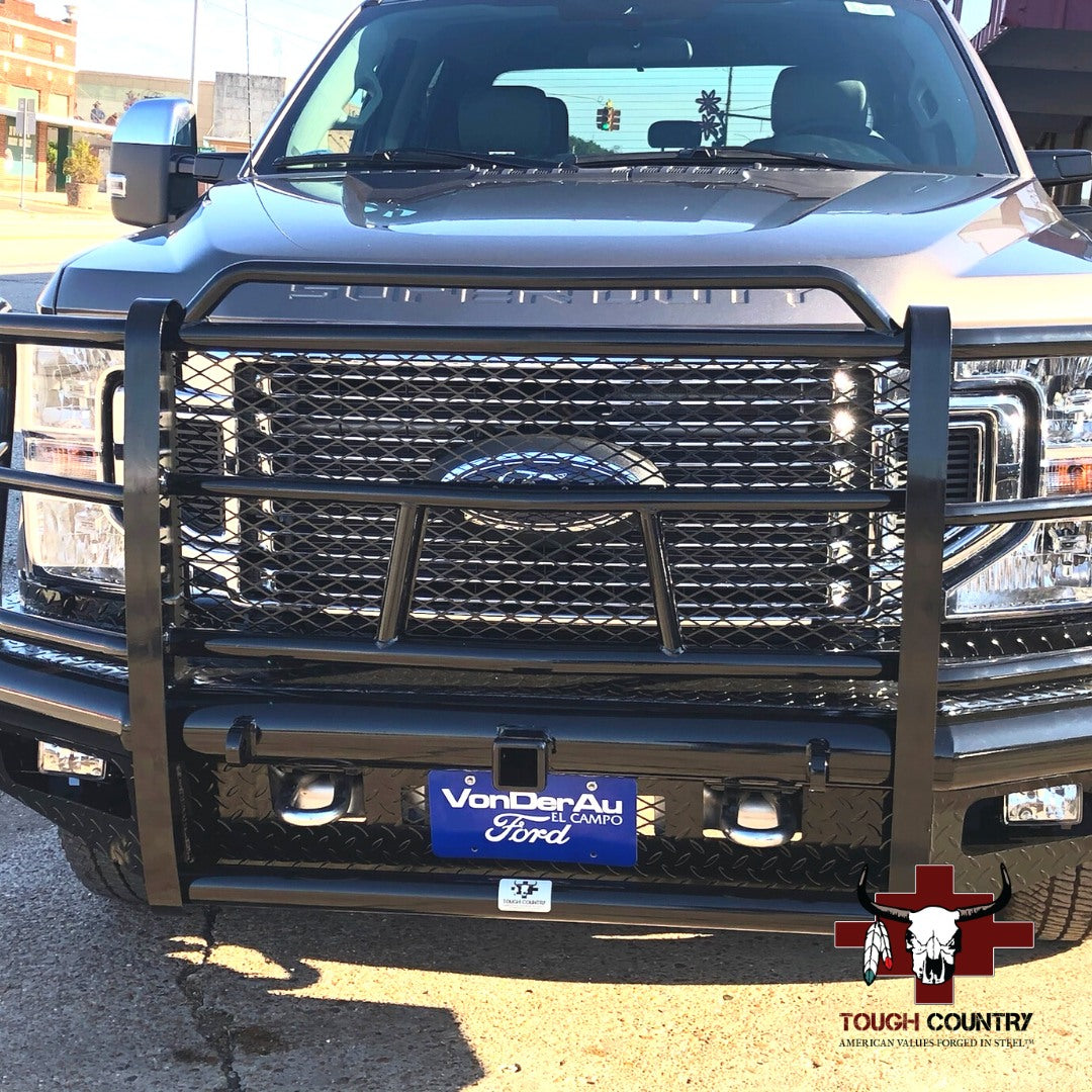 Tough Countr Heavy Duty Push Bars Bumper TFR2017F - Traditional Front