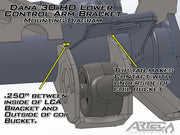 Artec Indust Integrated Skid Plate Control Arm Mount TJ3012 - Upgrade Your Jeep Lower