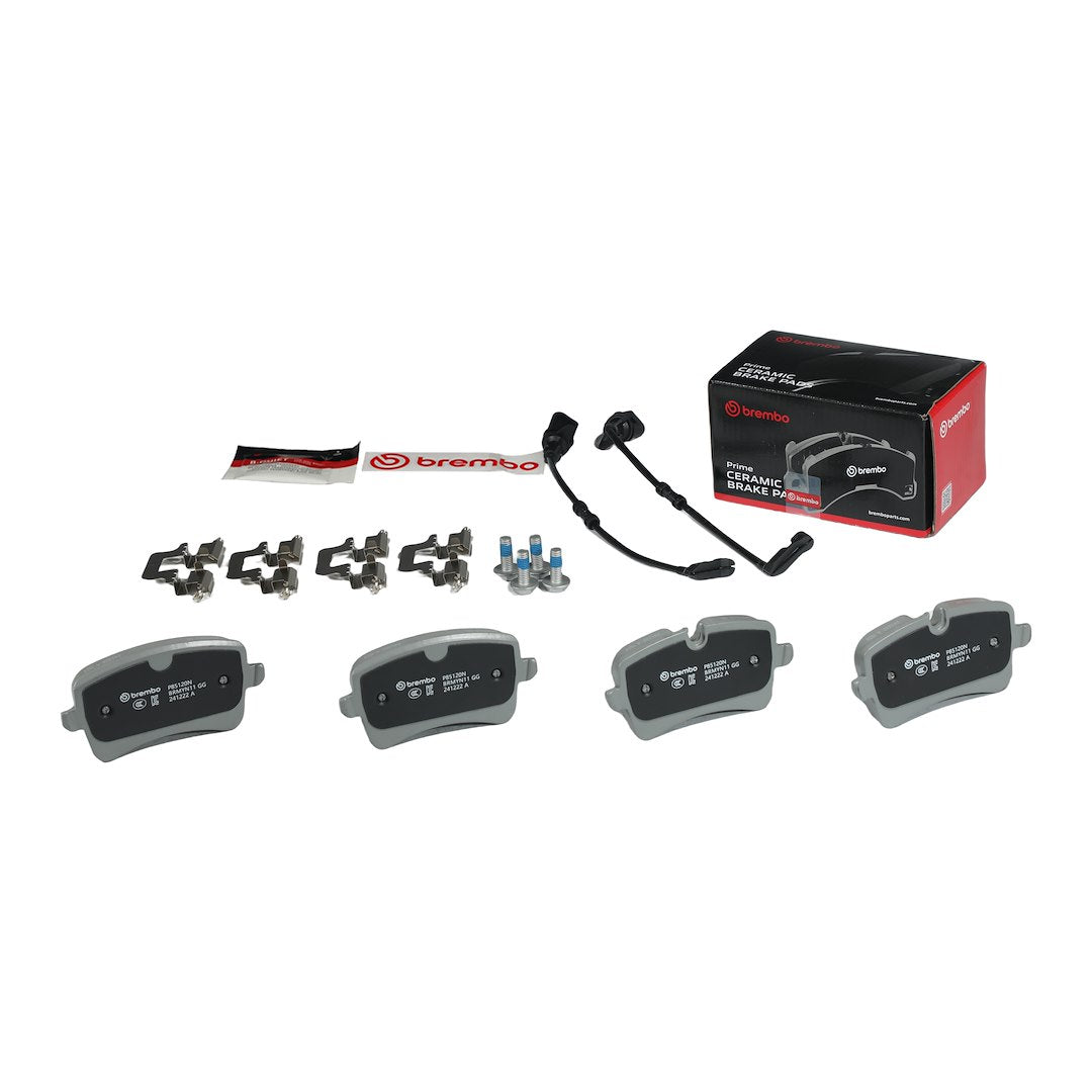 Brembo Premium Low-Met OE Equivalent Pad Brake Pad P85120N - Disc Set