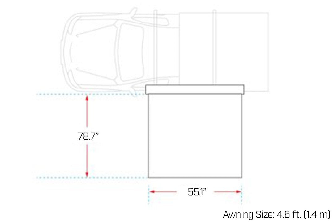 Ironman 4X4 Iawningxt1.4M Awning