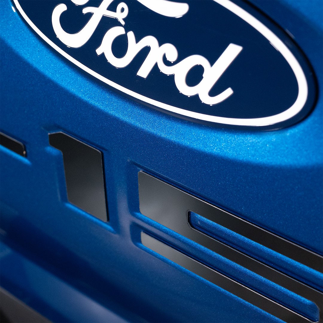 Putco Made In USA Emblem 55564BPFD - Black Ford F-150 Flat Cut Plat