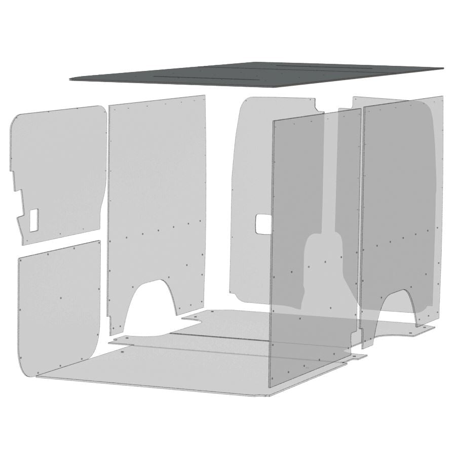 Legend Fleet Limited Lifetime Warranty Van Ceiling Liner 315-114-2614X - Ceilinglinergmrwb