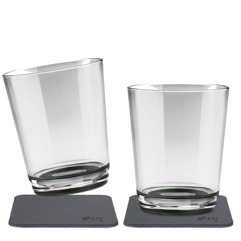 Silwy Magnet S025-0507-2 Drinking Glass - Gray