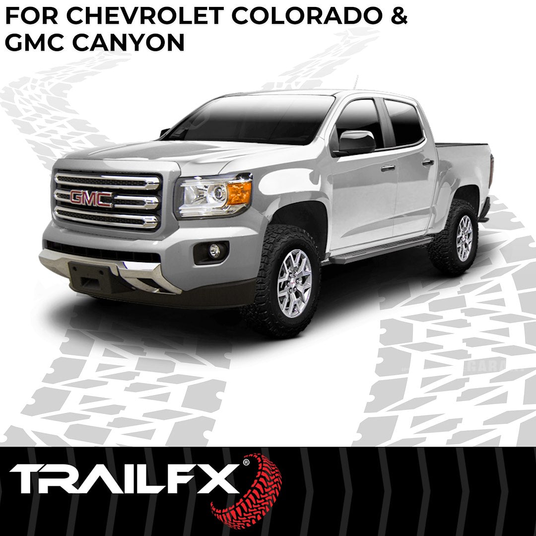 Trailfx Limited Lifetime Warranty Running Board AL6001B - A6 RB Colorado Canyon Crew