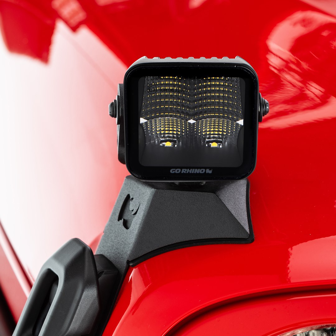 GO Rhino 750400321FCS Driving/ Fog Light - Black 3XL