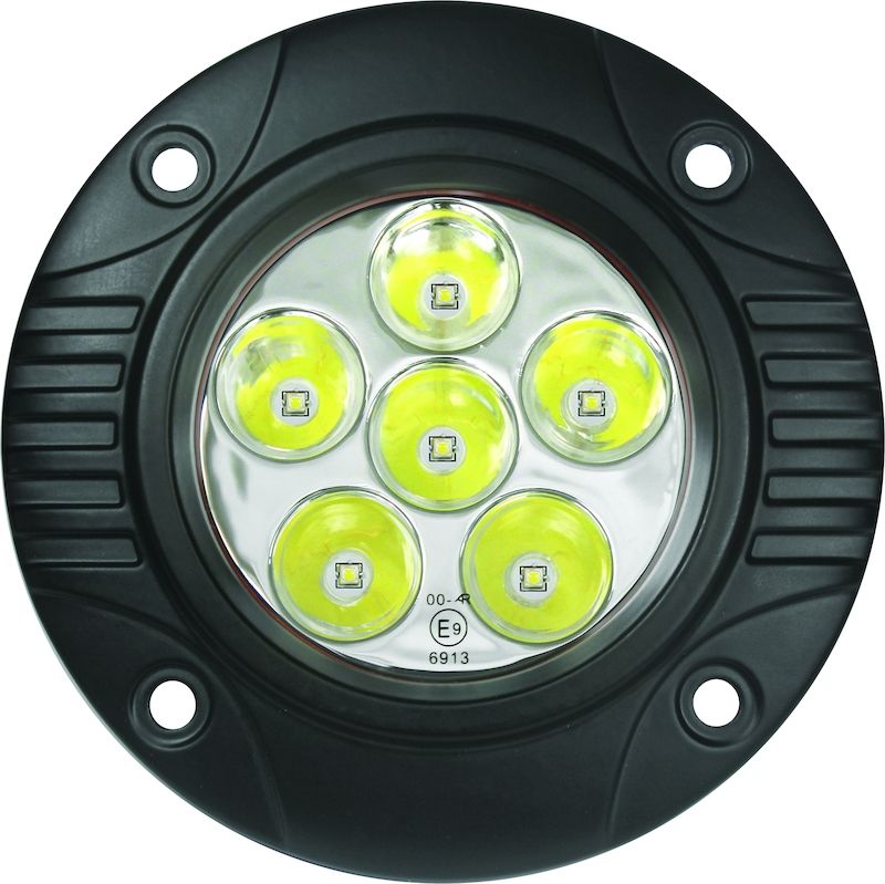 Hella Excellent Quality Driving/ Fog Light 357201011 - 90MM 6LED Flsh Off RD Spt MV