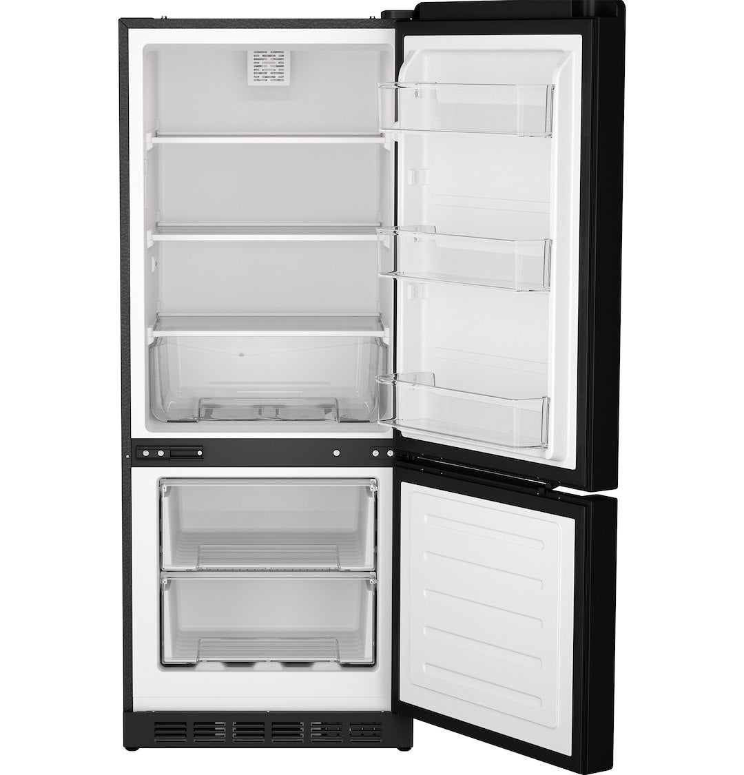 GE Appliance Energy Saving Defrost Refrigerator PBV10R5VSS - Profile 10.0 CU. FT. 12V DC Bot