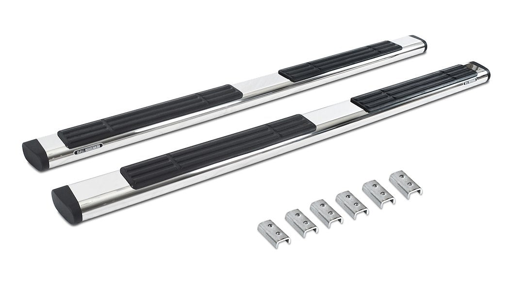 GO Rhino Limited Lifetime Warranty Nerf Bar Component 660087PS - Univrsl 87 SS Steps