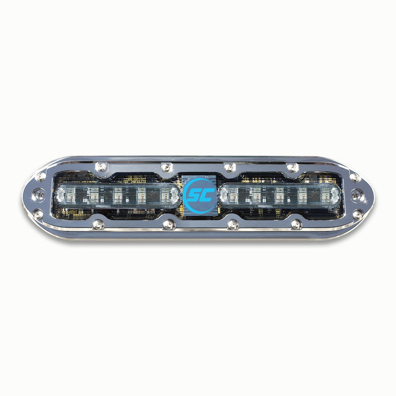 Shadow-Caste Tough Polycarbonate Lens Boat Underwater Light SCM-10-BB-20 - Blue Scm 10 Bimini