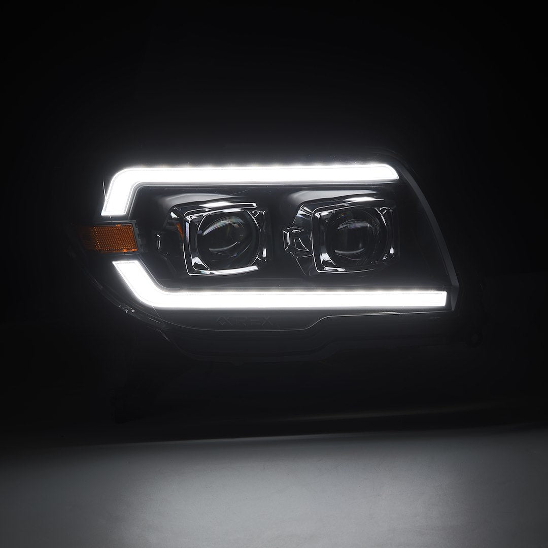 Alpharex USA 880375 Headlight Assembly - Black