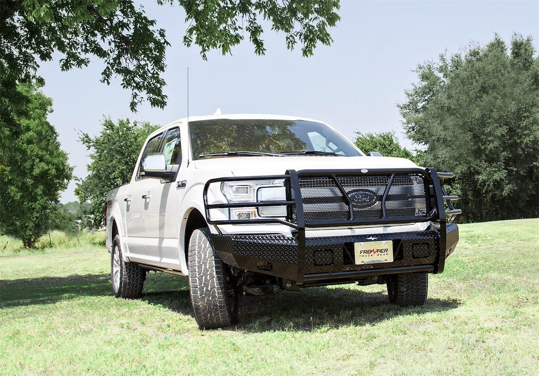 Frontier TRU Accommodates Factory Tow Hooks Bumper 300-51-8009 - F150 Sen Cam NO Camera