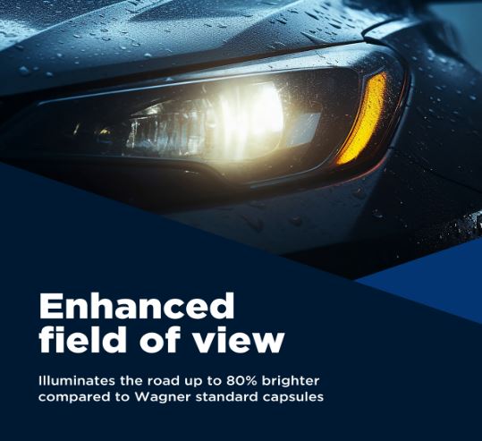 Wagner No Supplier Warranty Headlight Bulb BP9005LBLX2 - Premium Forward Lighting Halogen