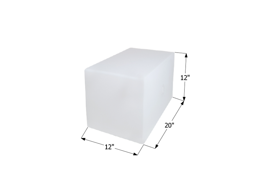 Icon Durable Impact Resistant Icon Tank Fresh Water Tank 12504 - WT2470 20X12X12