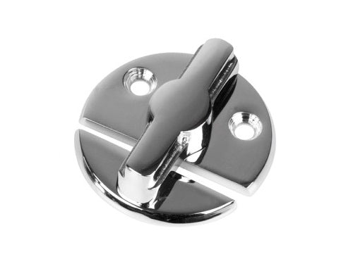 SEA DOG Made In USA Door Latch Lock 222360-1 - Chrome PLT Brass Button