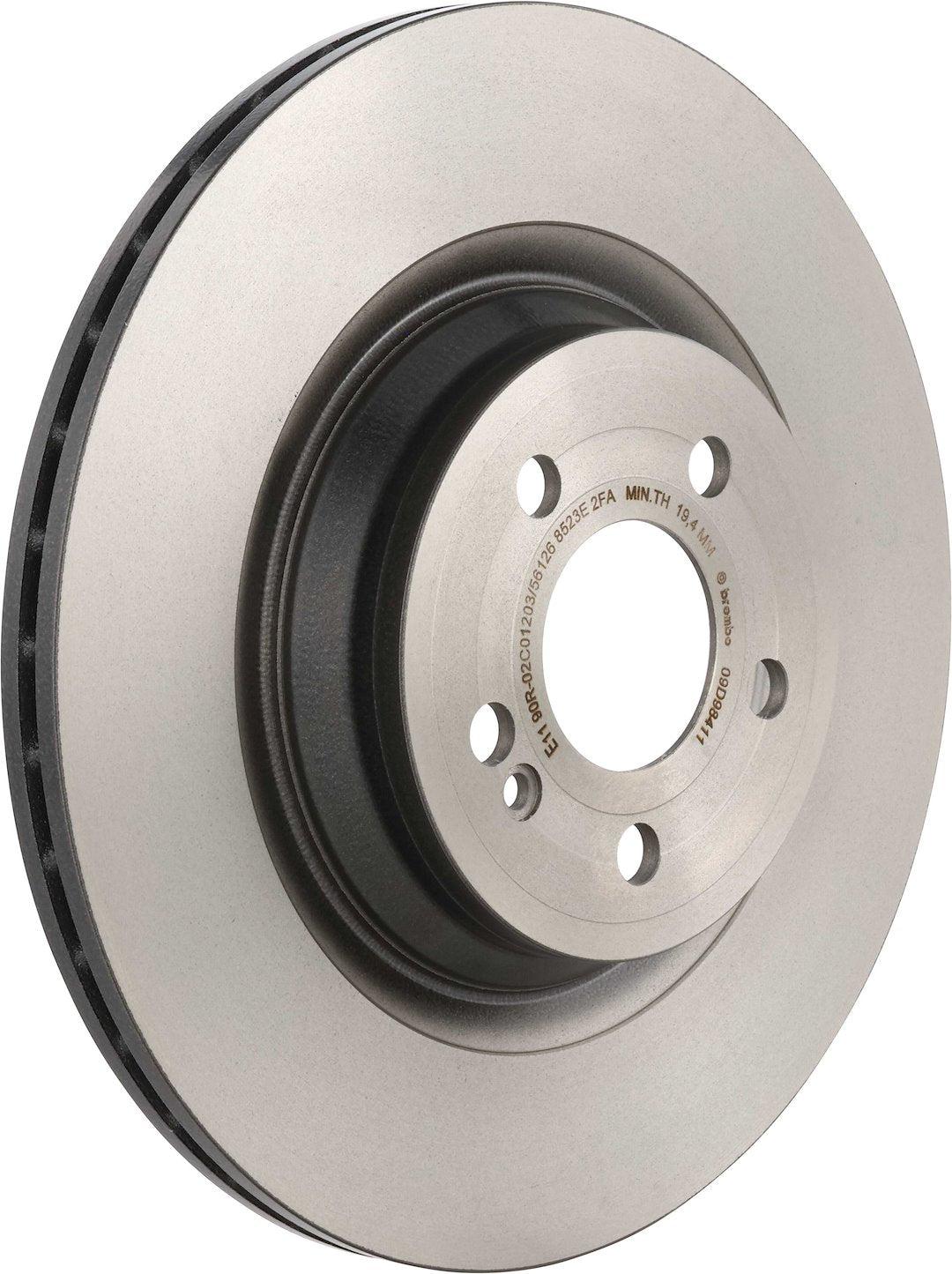 Brembo Rust-Resistant Coating Brake Rotor 09D98411C02 - Disc