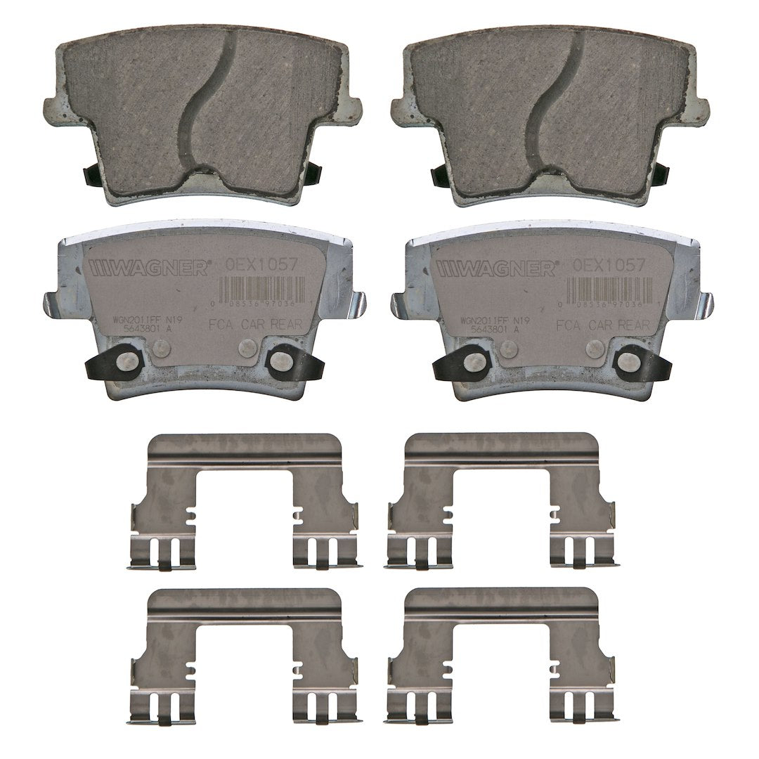 Wagner Brake OEX1057 Brake Pad