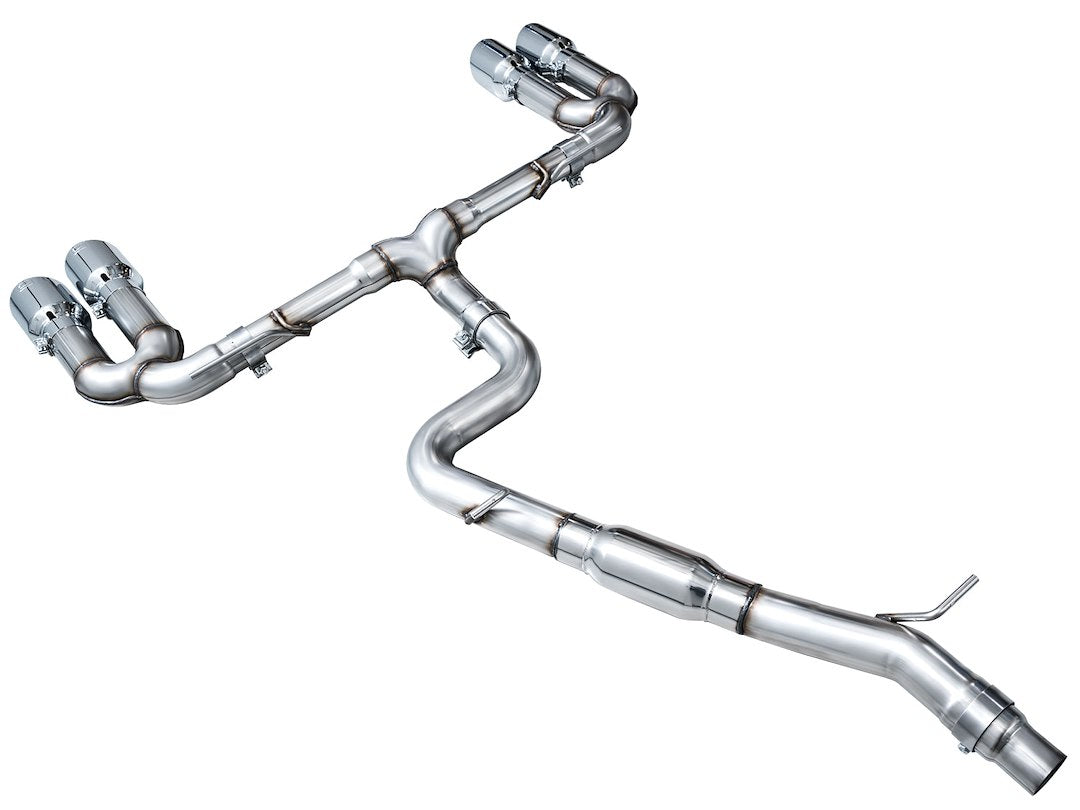 AWE Limited Lifetime Warranty Exhaust System Kit 3020-42897 - Track Edition