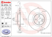 Brembo Components Not Hazardous To Health Brake Rotor 09B75411C02 - Disc