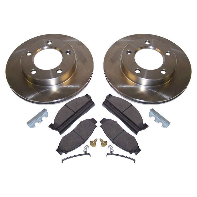 Crown Auto Semi-Metallic Brake Pad Brake Kit 5358568RK - Disc Serv Frnt