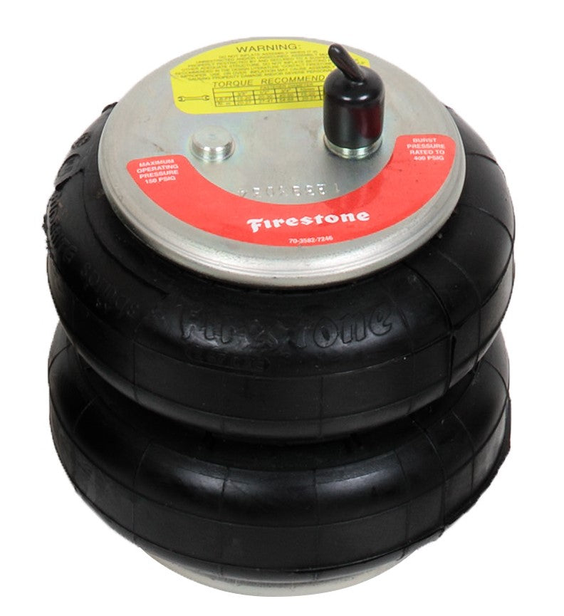 Firestone 8397 Commercial-Grade Bellows - Red 267C1.5 CF Pin 1BN Labe