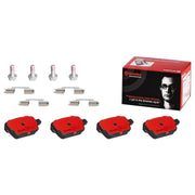 Brembo Premium Low-Met OE Equivalent Pad Brake Pad P44016N - Disc Set