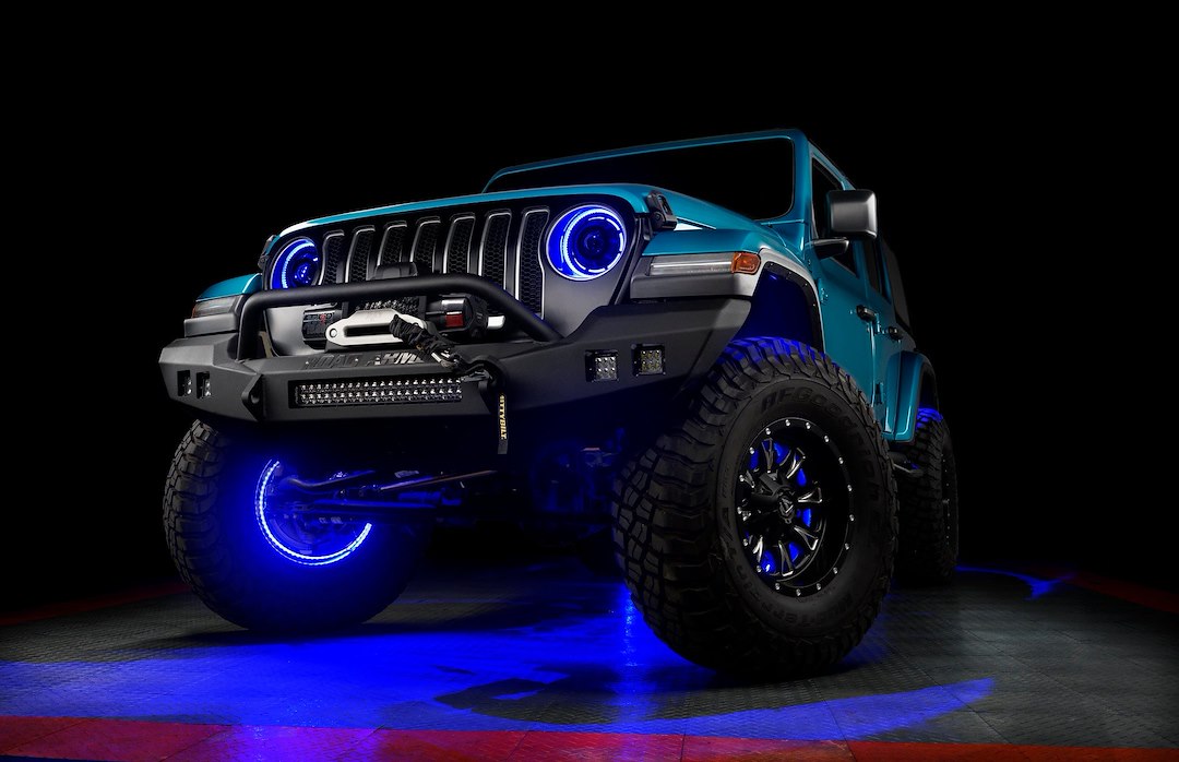 Oracle Light Vibrantly Lights Up Wheel Wells Wheel Light Ring 4215-339 - Illuminated Led Rgb