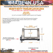 Infiniterule 61637-BX Trailer Hitch Lock