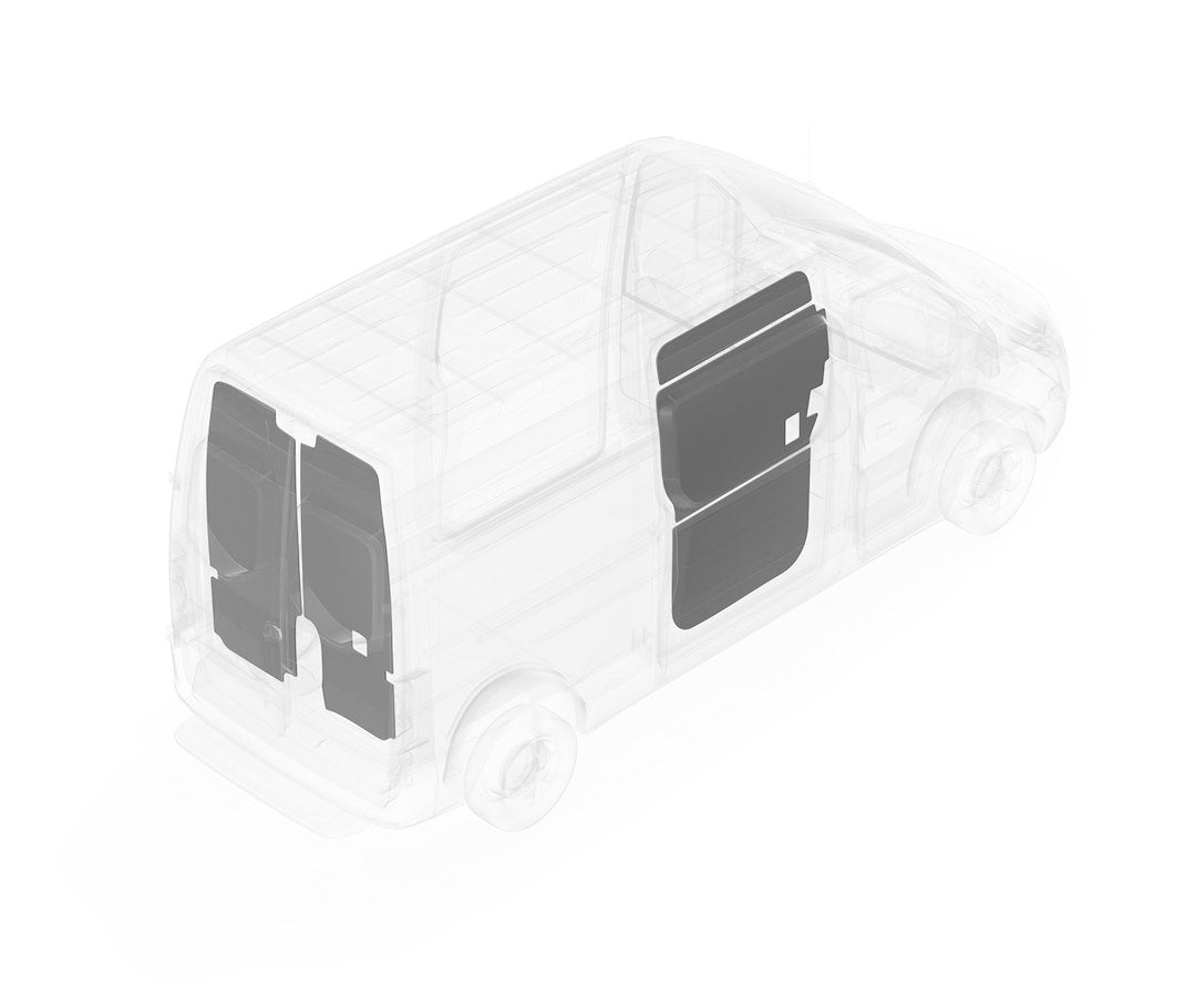 Legend Fleet Precision Cut Van Wall Liner 103-114-2613.LR - Door Sprinter LR