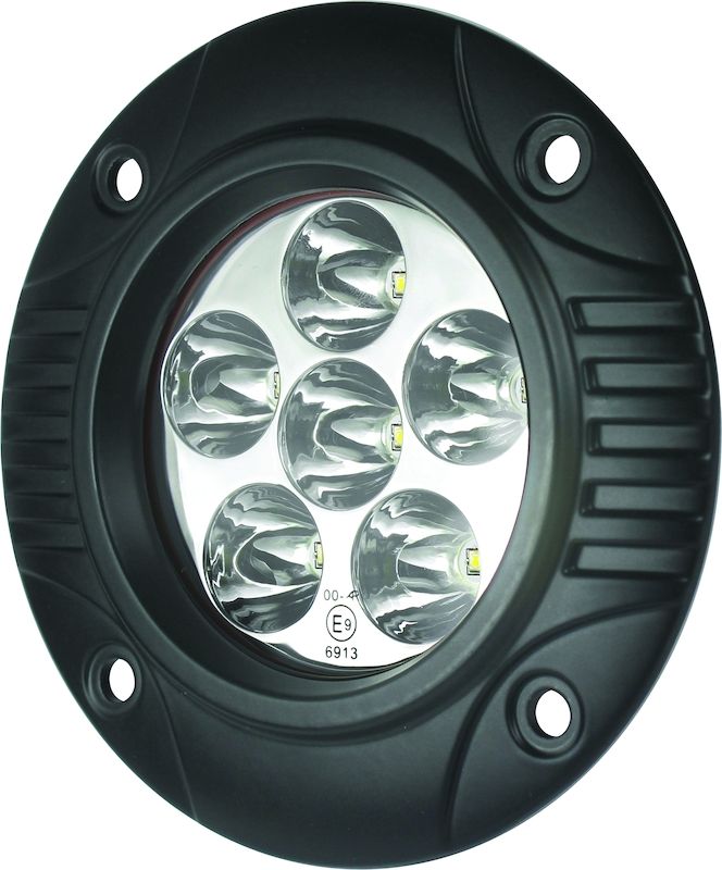 Hella Excellent Quality Driving/ Fog Light 357201011 - 90MM 6LED Flsh Off RD Spt MV