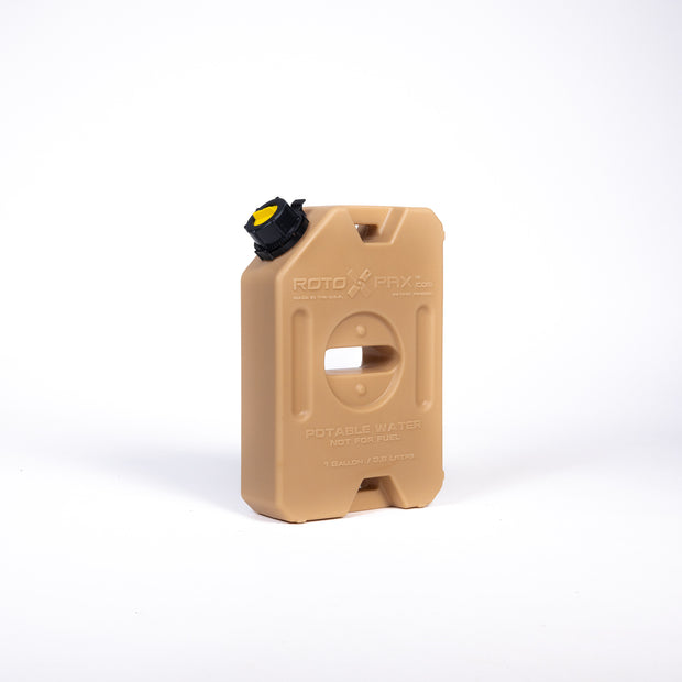 Rotopax Made In USA Liquid Storage Container RX-1Tan - Tan Gallon Water