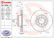 Brembo 09492810C02 Brake Rotor