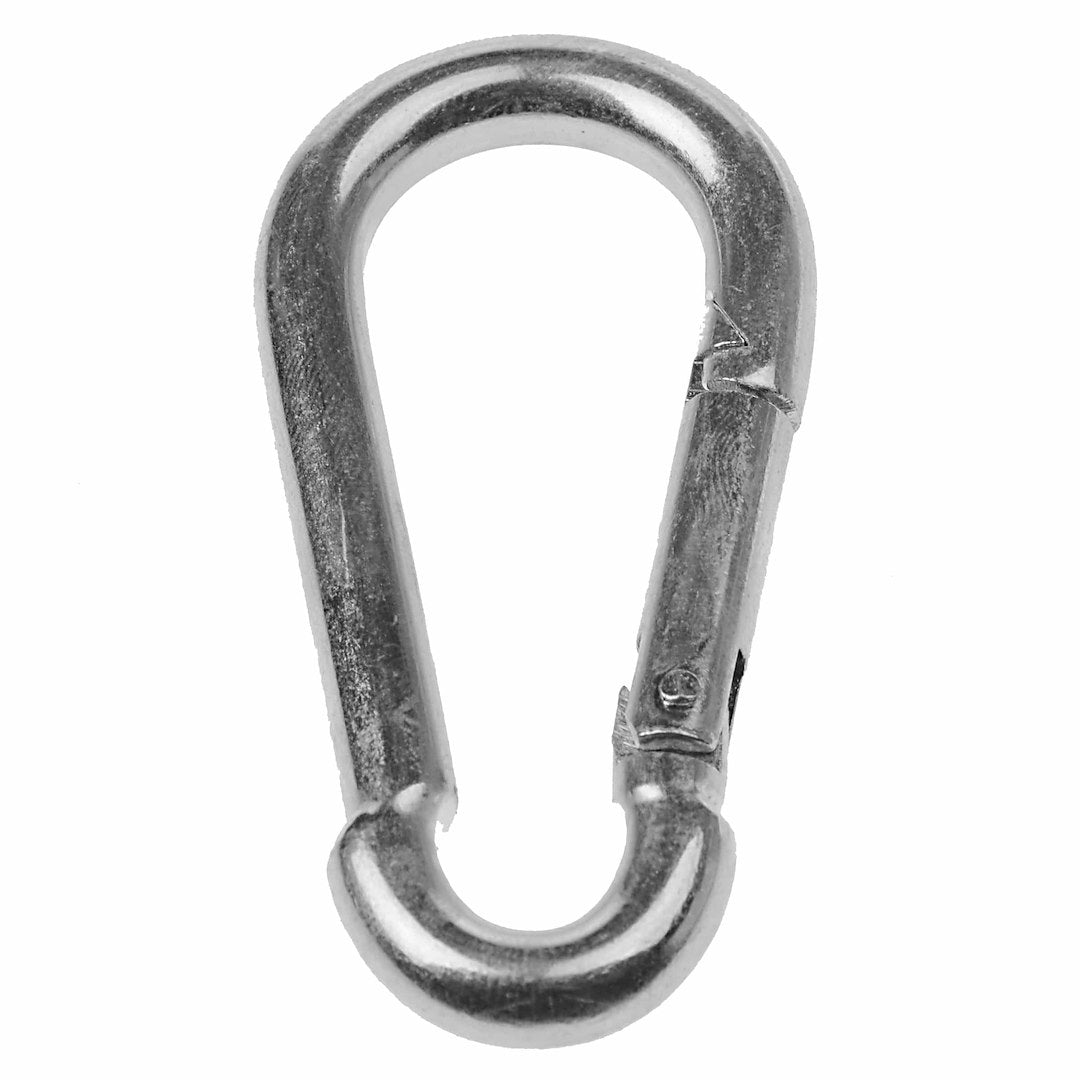 T-H Marine Versatile Applications Carabiner BE-HA-54330-DP - Safety Spring Hook Zinc Plated