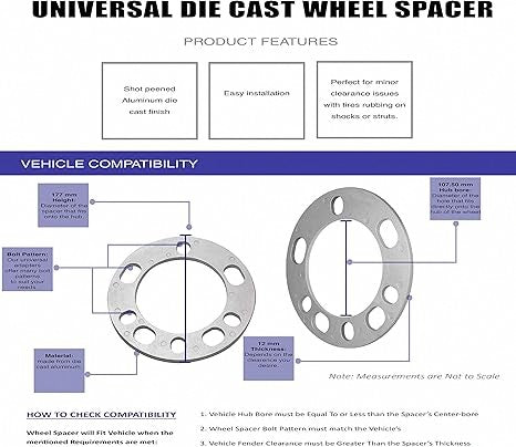 Revolution 911130T-A Wheel Spacer