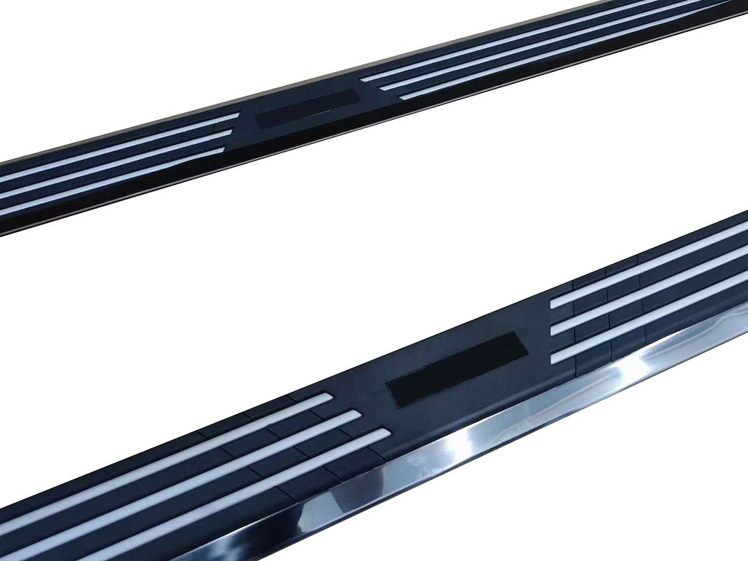 Black Horse Full Length Wheel-To-Wheel Fit Running Board PIH2370 - Pinnacle Boards