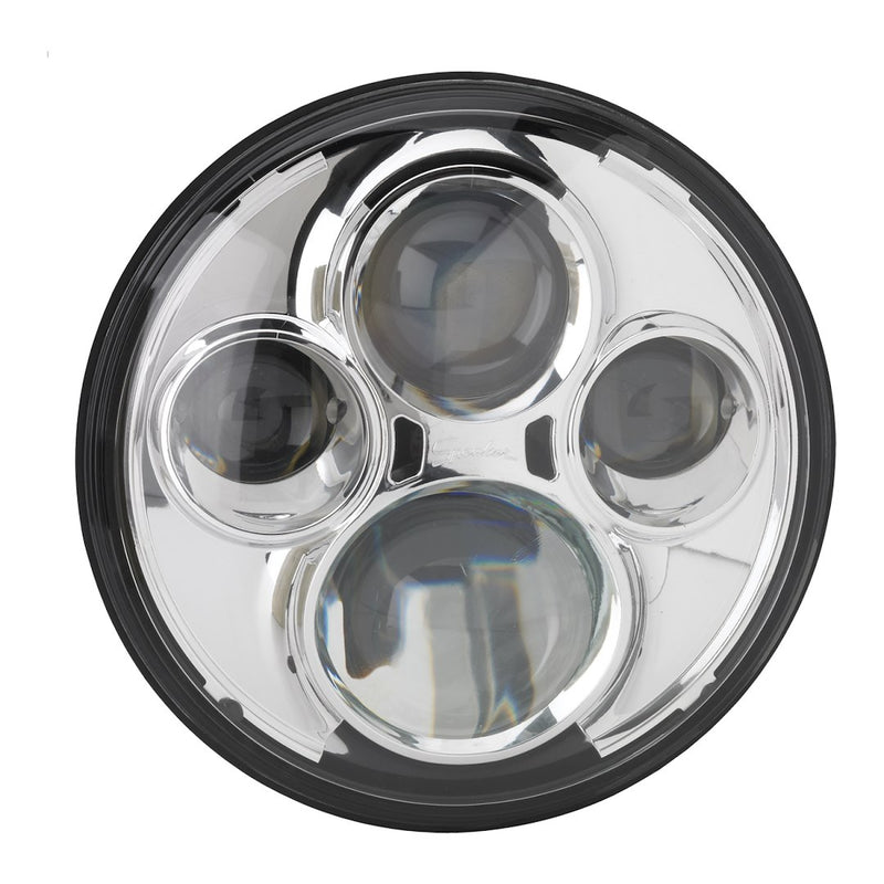 JW Speaker 0550011 Multi-Voltage Design - Clear Black Chrome