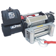 Bulldog Winc Power Unit Remote Mountable Winch 10047 - 15000LB Alpha Truck Wire Rop