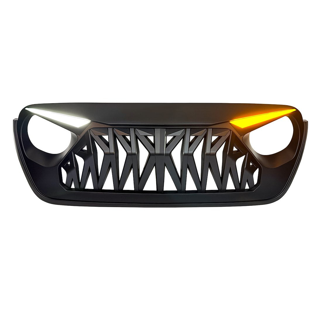 American MOD Simple Installation Grille Amjpca00133 - Shark Led Eyebrow Drl AN