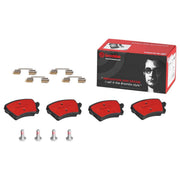 Brembo Premium Low-Met OE Equivalent Pad Brake Pad P85108N - Disc Set