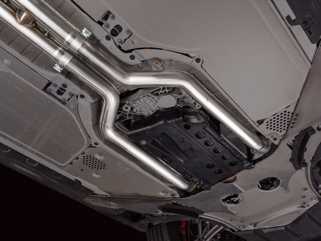 AWE Limited Lifetime Warranty Exhaust System Kit 3020-43790 - Track Edition