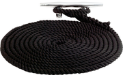 SEA DOG All Lines Are Medium Lay Dock Line 301110010BK-1 - Twisted Nylon