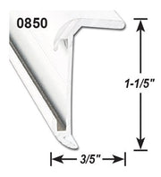 AP Products Insert Corner Molding Trim Molding 021-85001-8 - White Crnr Mold P.White EA